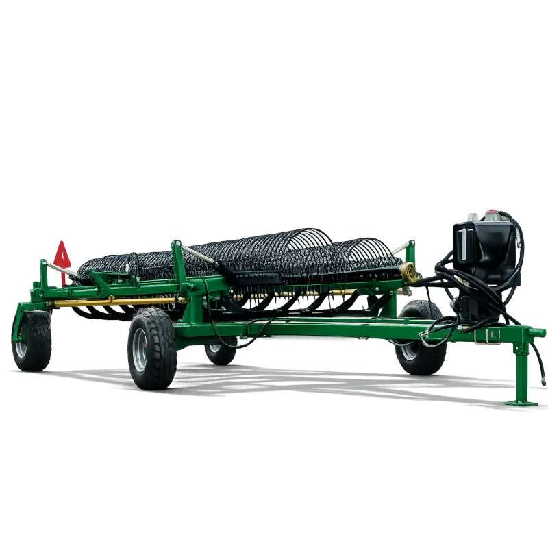 hay-rake-9LH-12 Horizontal hay rake (2)