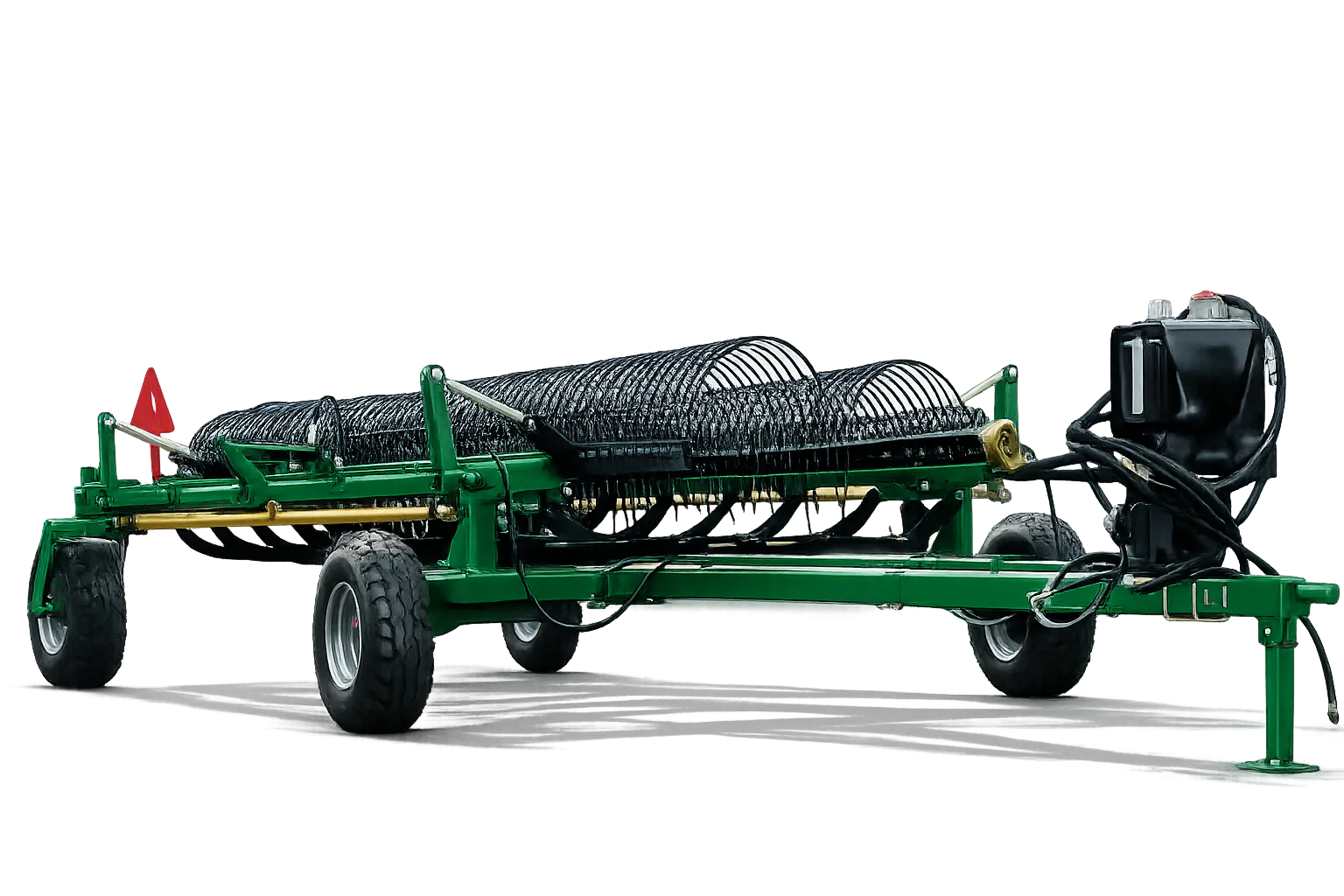 hay-rake-9LH-12 Horizontal hay rake